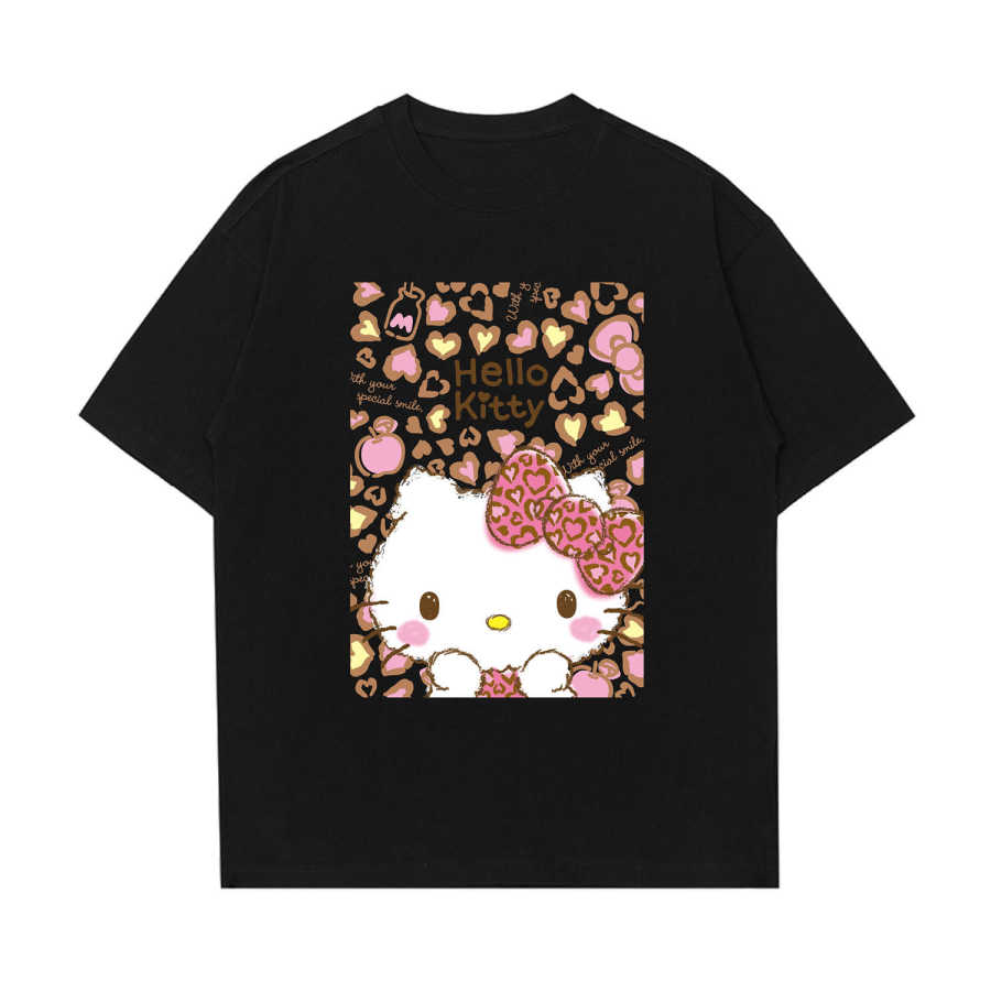 Sanrio Drop Shoulder Sleeve T Shirt Women's