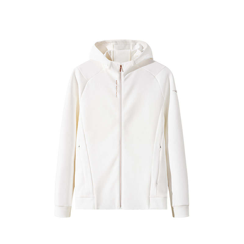 Anta Variety Training Collection Jackets & Coats Women's Papyrus White