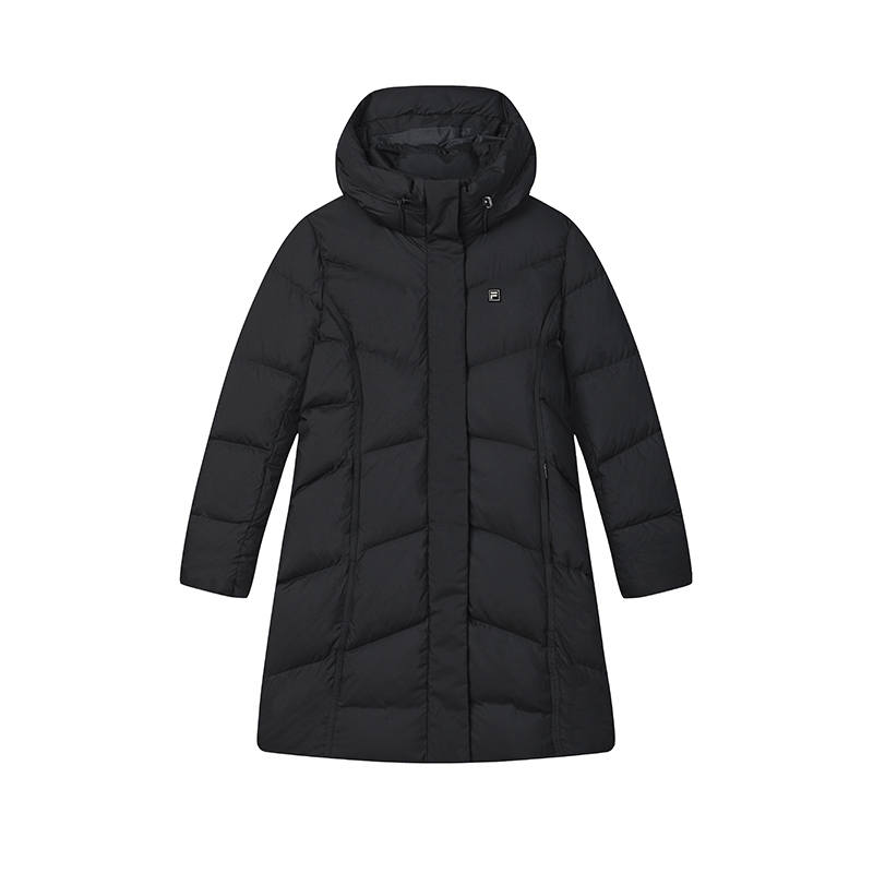 FILA Down Jacket Women's Jet Black