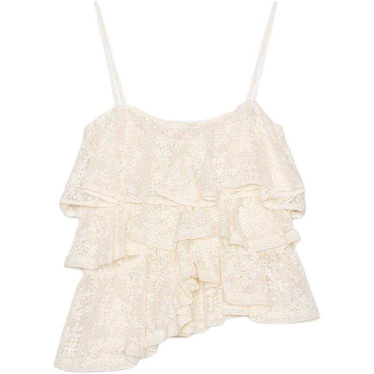 ZARA Camisole Women's Raw White