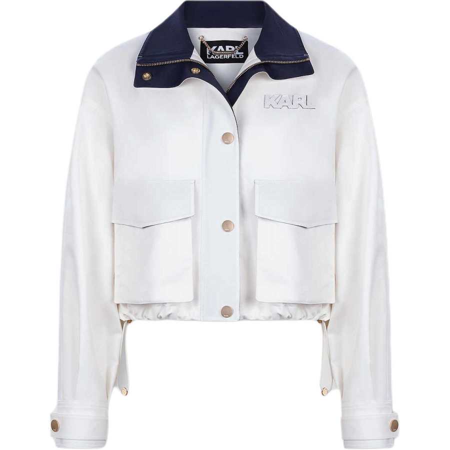 KARL LAGERFELD / Karl Lagerfeld Jeans Jackets & Coats Women's White