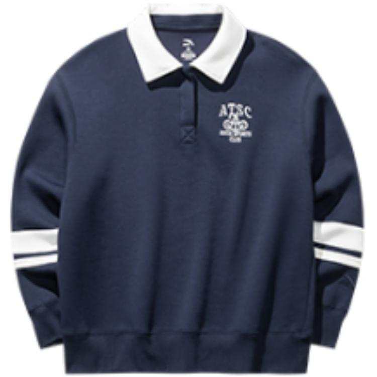 Anta Life Collection Sweatshirt Women's Indigo Blue