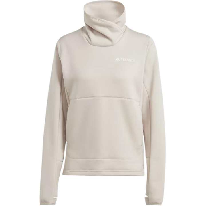 Adidas Adidas TERREX XPERIOR MEDIUM FLEECE PULLOVER Sweatshirt Women's Wonder Beige