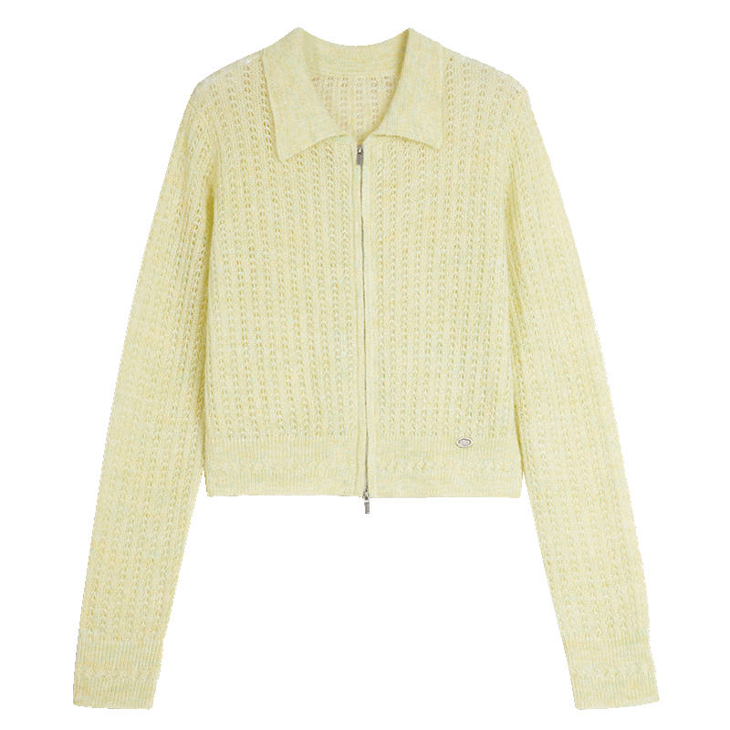 ELLE Knitwear Women's Light Green