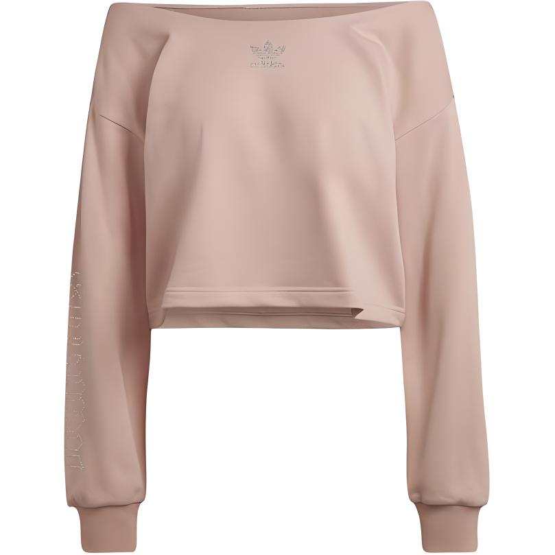 Adidas Originals Sweatshirt Women's Gray Pink