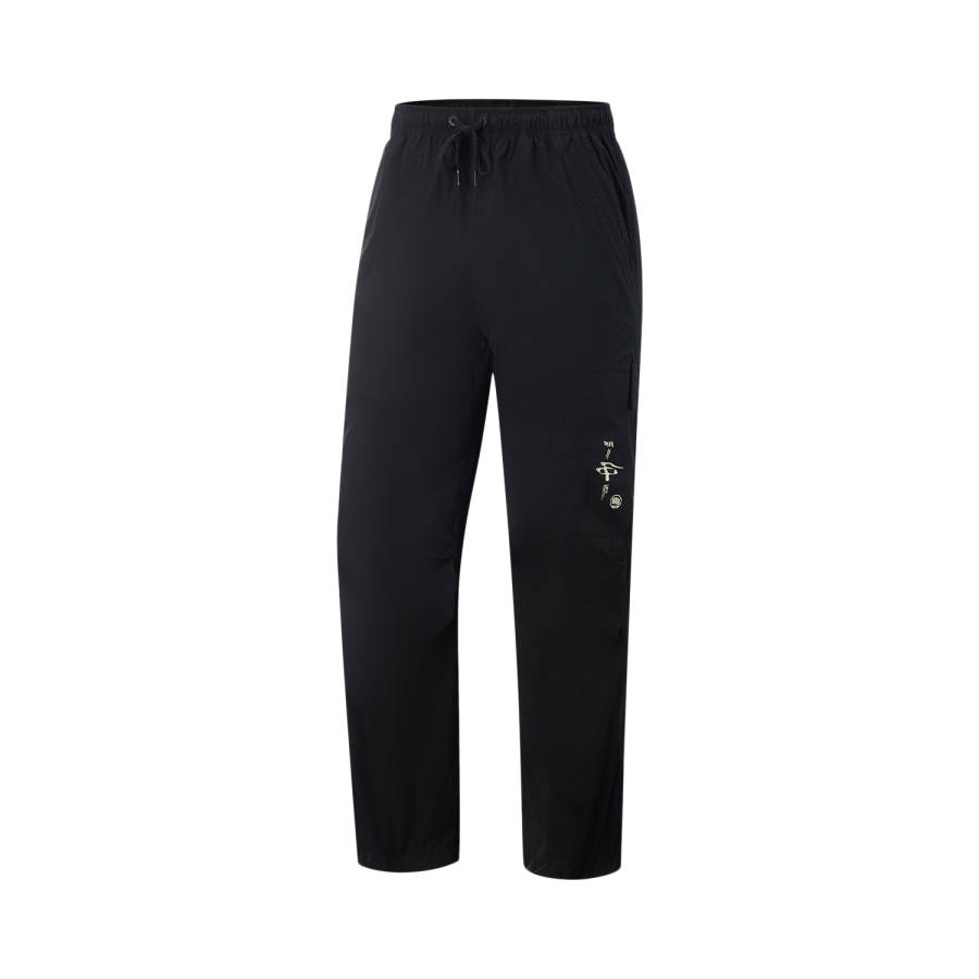 Li-Ning Li Ning Basketball Collection Knitted Sweatpants Men's Black
