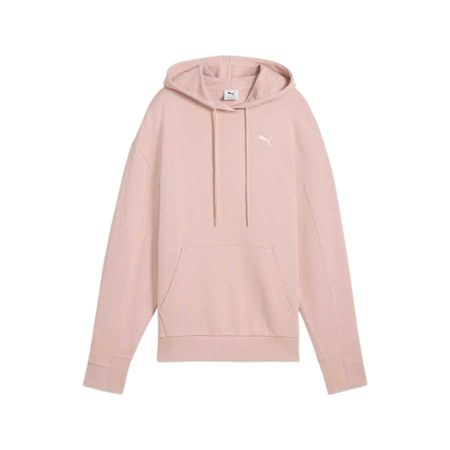 PUMA Sweatshirts Women's Pink 91 Hooded Moderate Regular