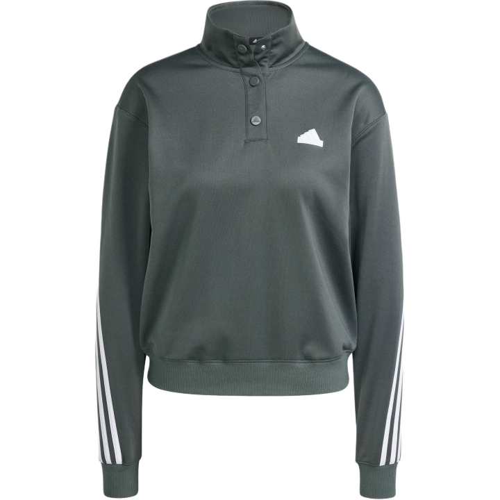 Adidas Adidas Iconic Wrapping Track Jacket Sweatshirt Women's Green