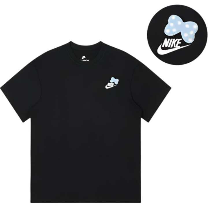 Nike Nike T Shirts Unisex Black Crew Neck