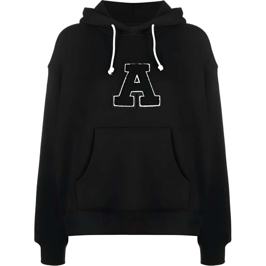 Axel Arigato College A Appliquéd Hoodie