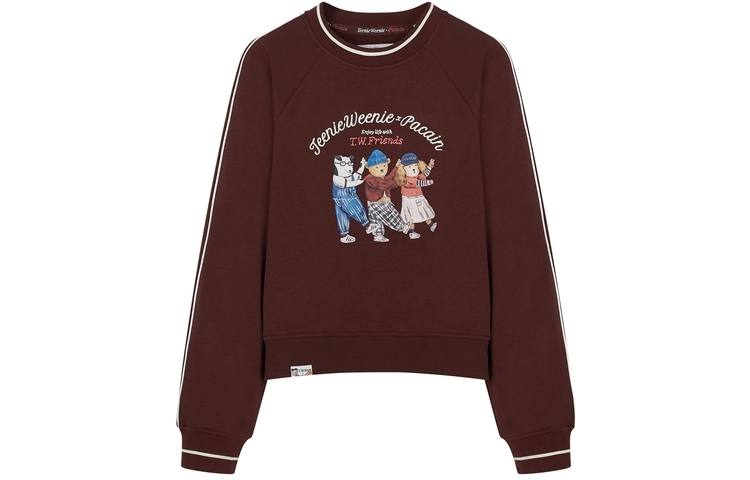 Teenie Weenie Sweatshirt Women's Burgundy