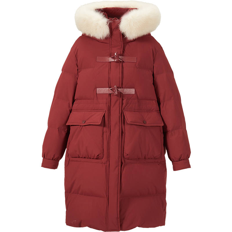 XIANGYING Down Jacket Women's Red