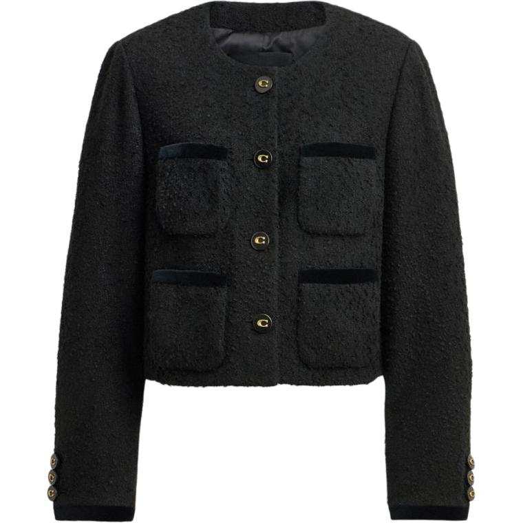 COACH COACH Jackets & Coats Women's Black