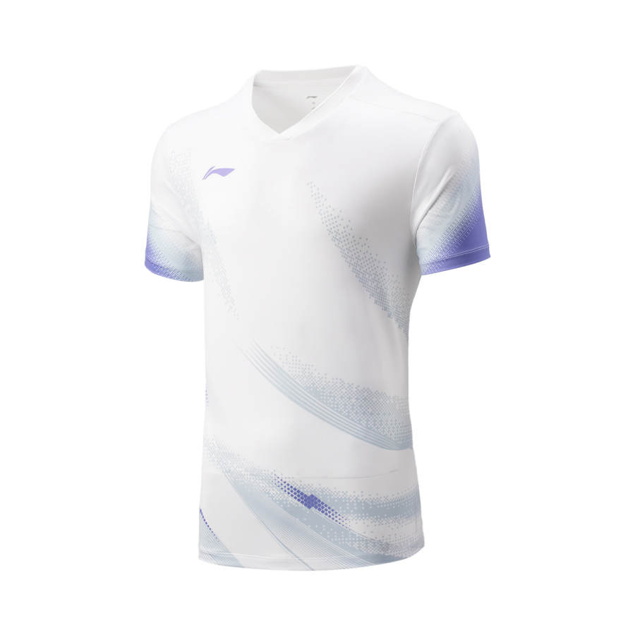 Li-Ning Li Ning Badminton Collection T Shirt Unisex Standard White