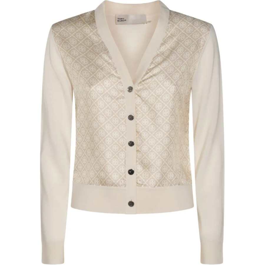 TORY BURCH SS25 Knitwear Women's Beige
