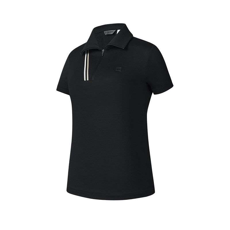 FILA AthleticsGolf SS25 Polo Shirt Women's Pitch Black BK