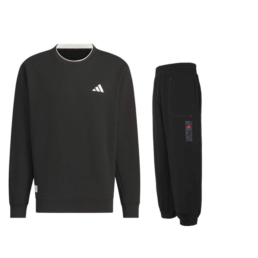 Adidas Adidas Casual Sportswear Unisex Black