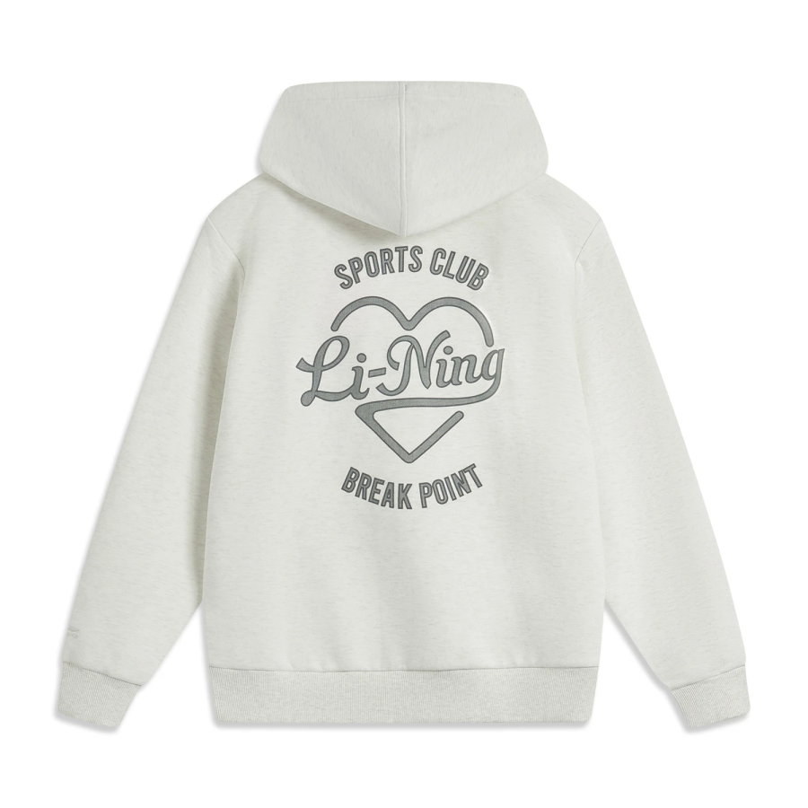 Li-Ning Li Ning Sports Trendy Collection Sports Lifestyle Collection Sweatshirt Women's Light Heather Gray