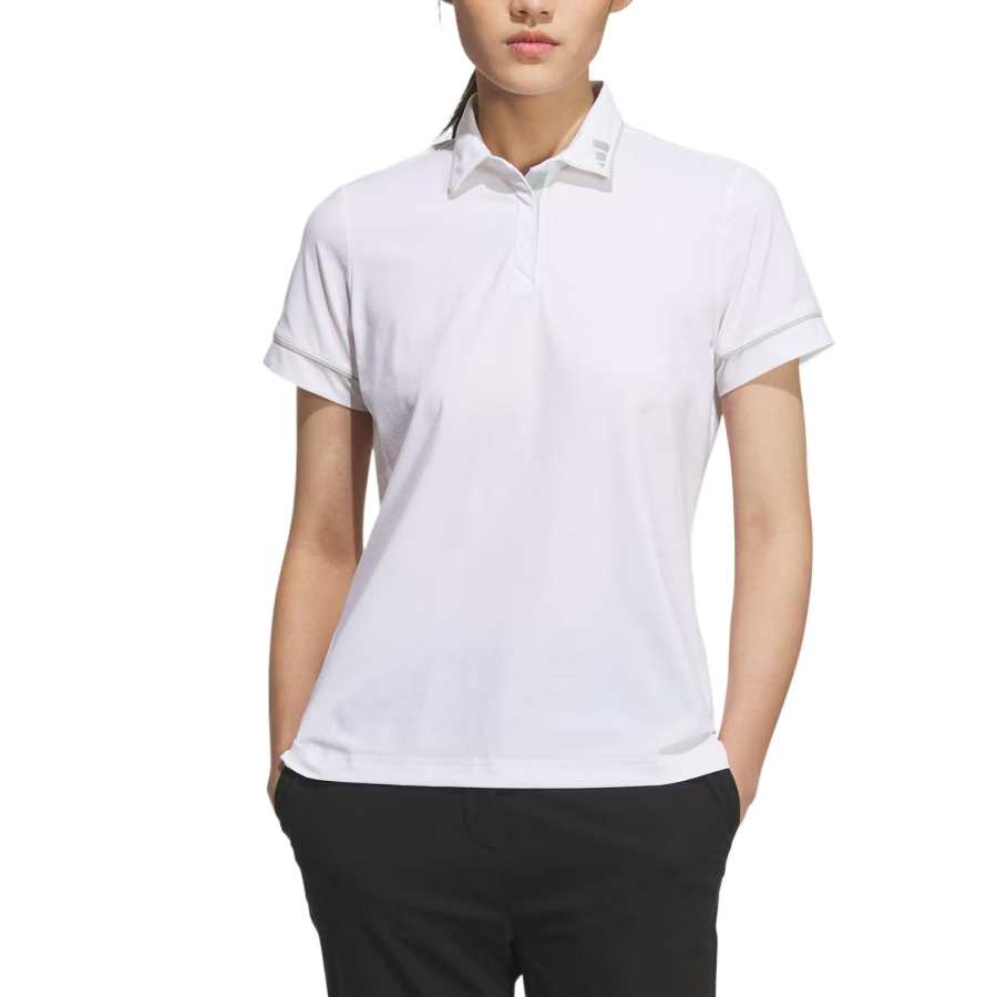 Adidas Adidas TWISTKNIT Polo Shirt Women's White