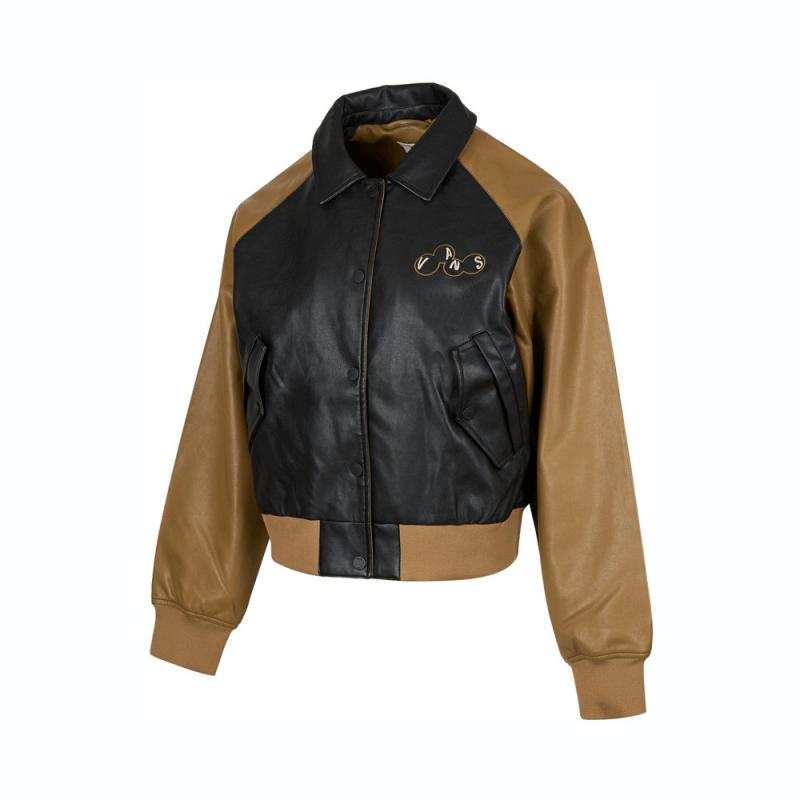 Vans Jackets Women's Black Lapel Moderate Other