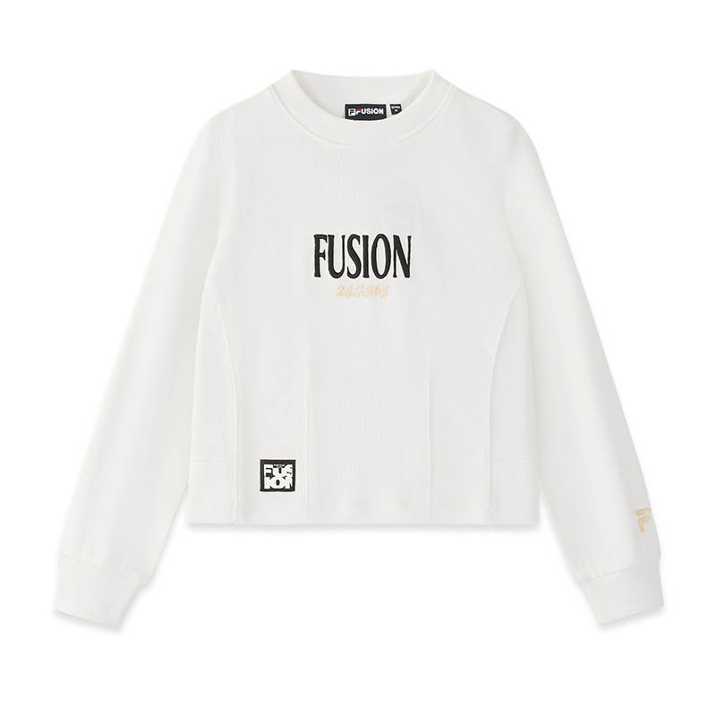 FILA FUSION Sweatshirts Women's Cloud White Moderate