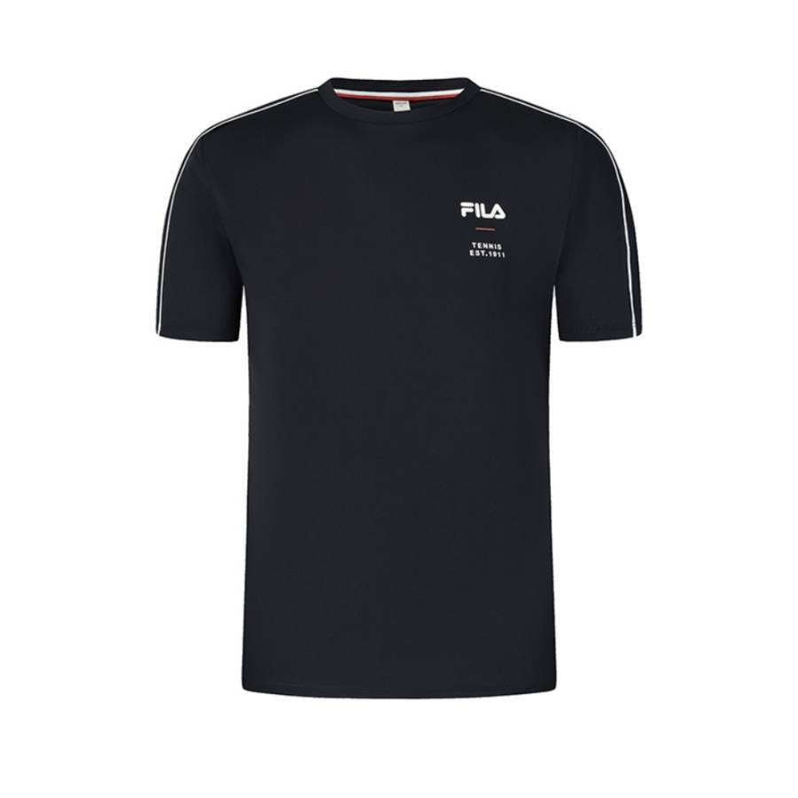 FILA Tennis T Shirt Men's RD Royal Blue