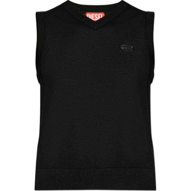 DIESEL M Aligea V Neck Knitted Vest