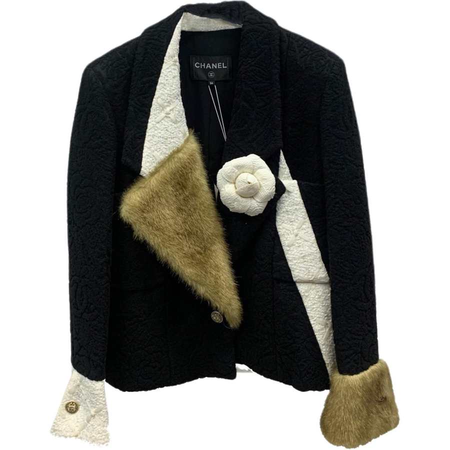 CHANEL 21A Jackets & Coats Women's Black