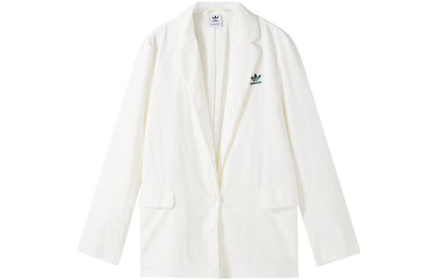 Adidas Originals Business Suits Women's Jade White Suit Collar Moderate Other