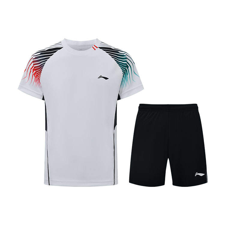 Li-Ning Li Ning Badminton Collection Casual Sportswear Unisex White Black