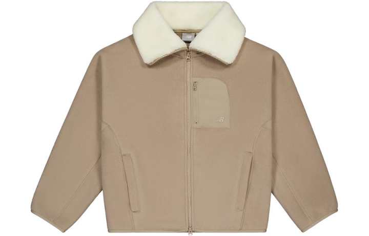 New Balance New Balance Jackets Women's Khaki Lapel Moderate Other