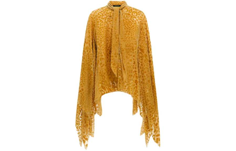 Roberto Cavalli SS24 Shirt Women's Yellow
