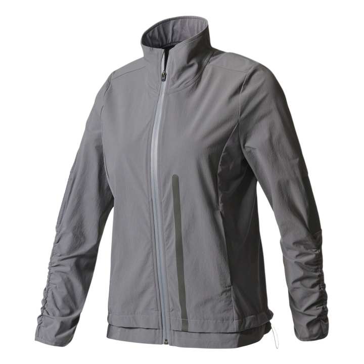 Adidas Adidas Jackets Women's Gray Stand Collar Moderate Other