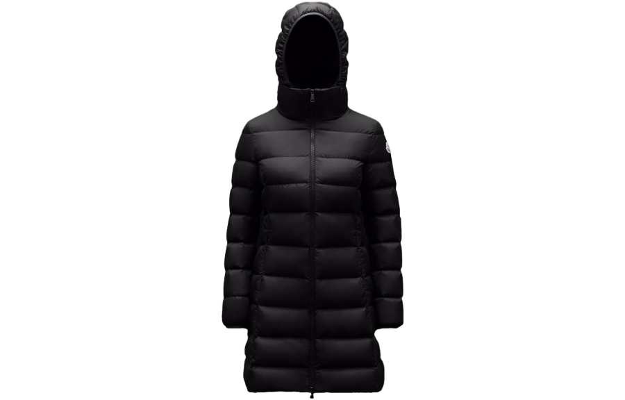 Moncler Moncler Gie Long Hooded Down Jacket