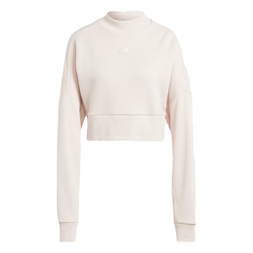 Adidas Adidas LOUNGE Sweatshirt Women's Gray Purple