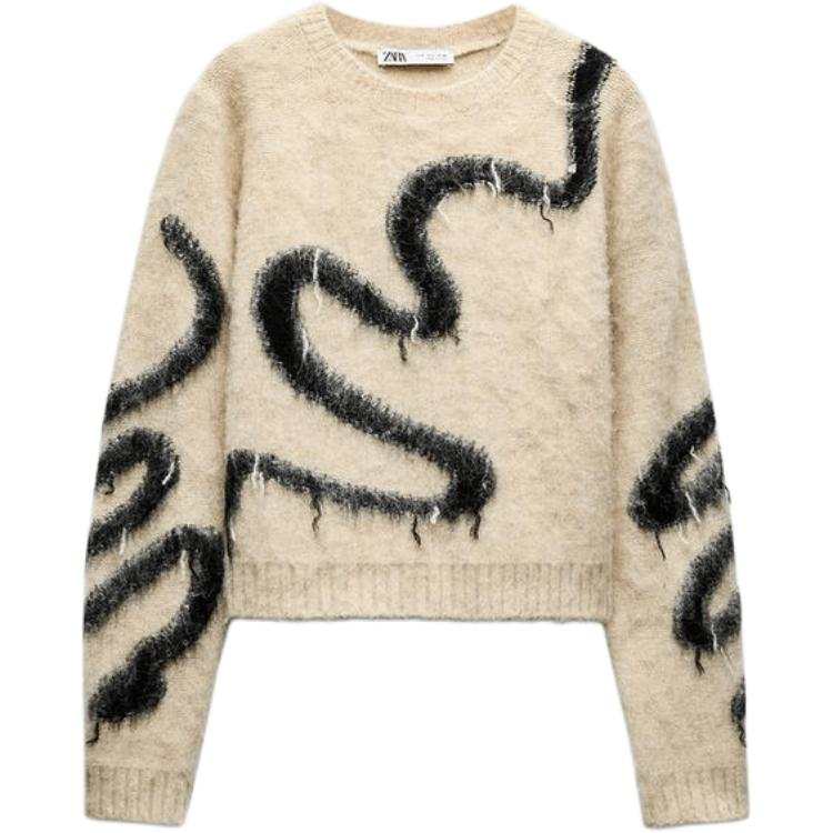ZARA SS25 Knitwear Women's Beige