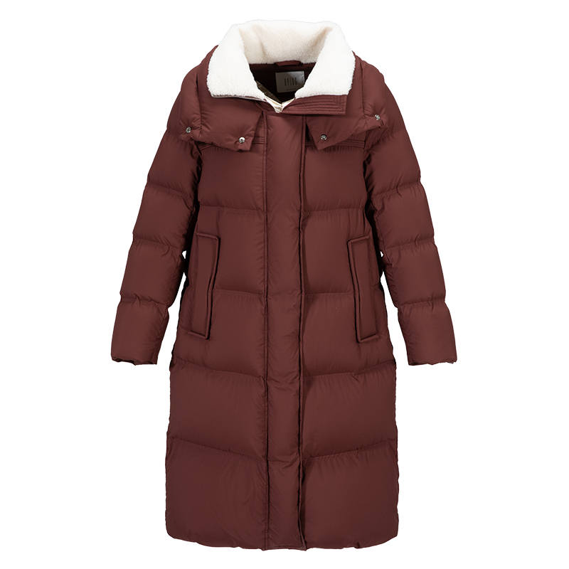 XIANGYING Down Jacket Women's Ancora Red