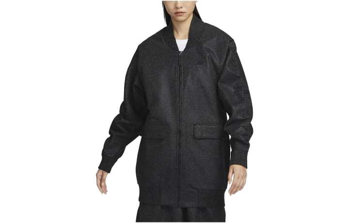 Nike Nike Jackets Women's Black Baseball Collar Moderate Other