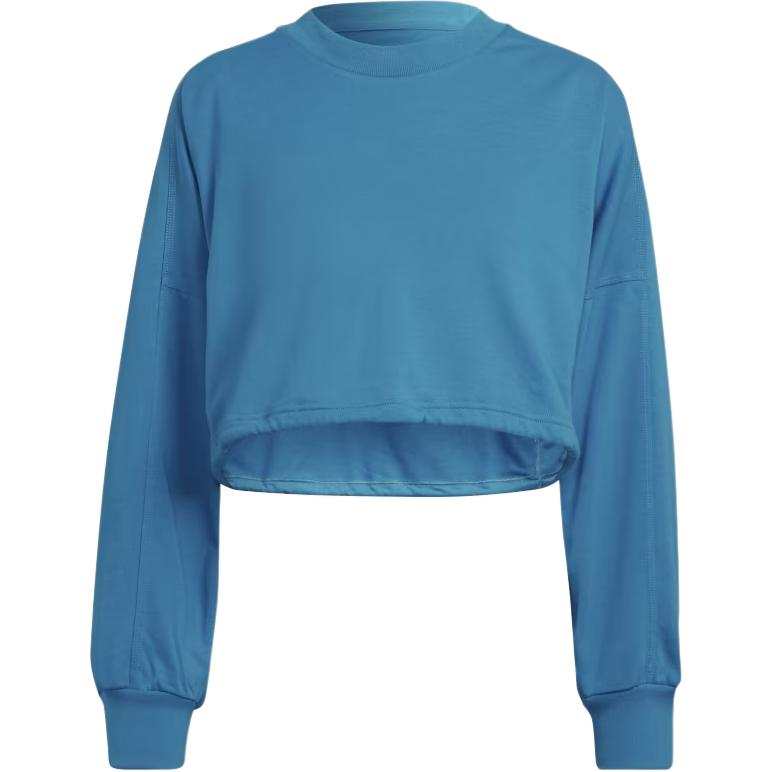 Adidas Adidas SPORTSWEAR STUDIO LOUNGE Sweatshirt Women's Craft Blue