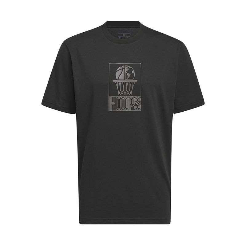 Adidas Adidas T Shirts Men's Black Crew Neck Moderate