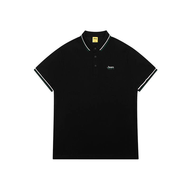 Jeep Polo Shirts Unisex Polo Collar Moderate Straight Fit