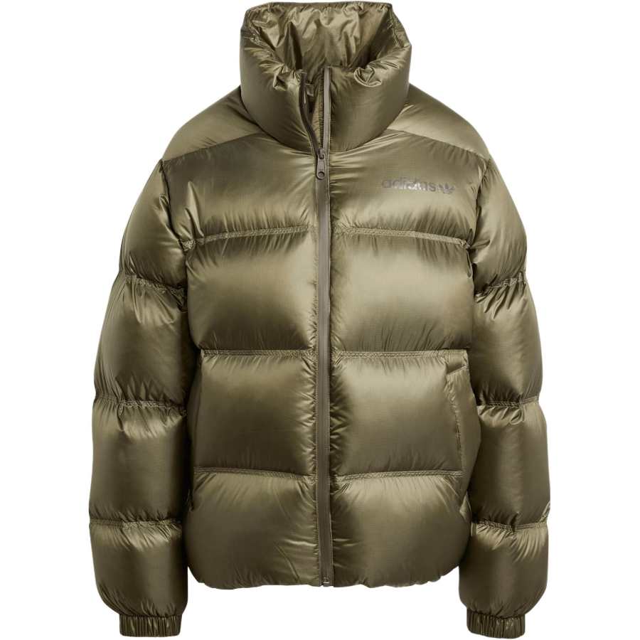 Adidas Originals PREMIUM PERTEX DOWN PUFFER Down Jacket Women's Strata Olive Green