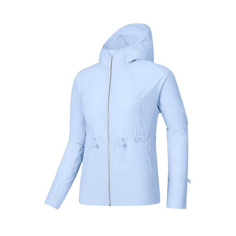 Skechers Comfortable Sports Collection Jacket Women's Xenon Gas Blue/0356