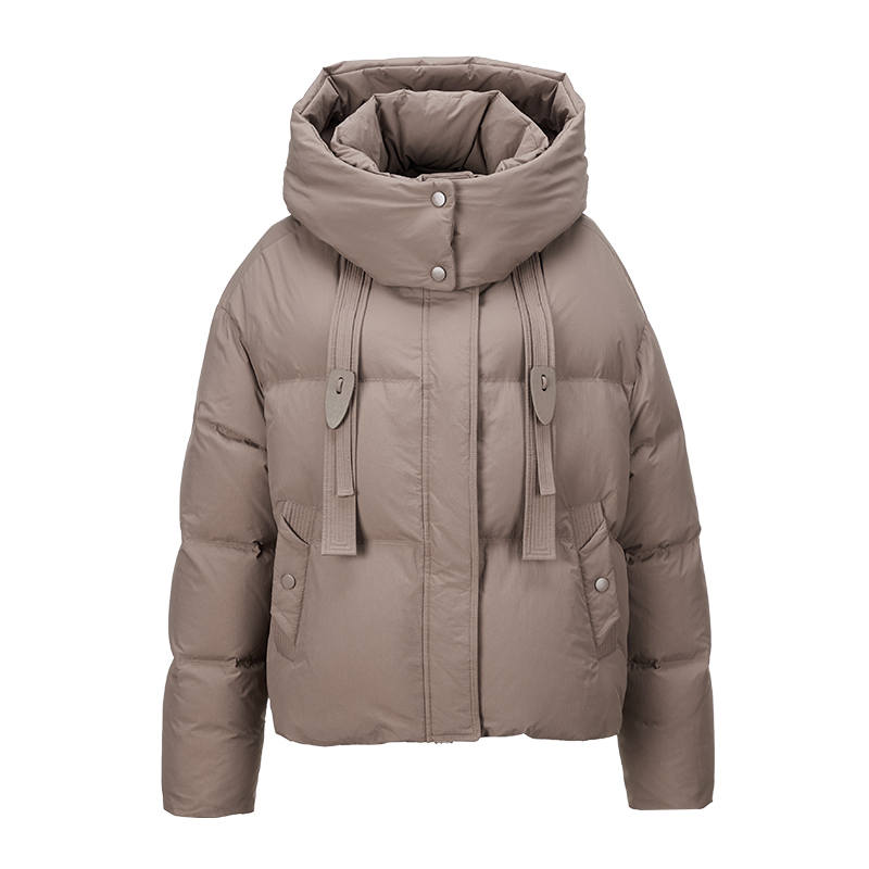 XIANGYING Down Jacket Women's Milk Coffee