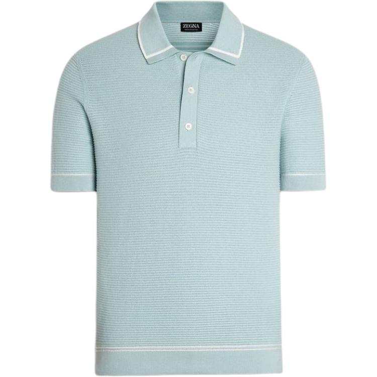 Ermenegildo Zegna Zegna Short Sleeved Polo Shirt