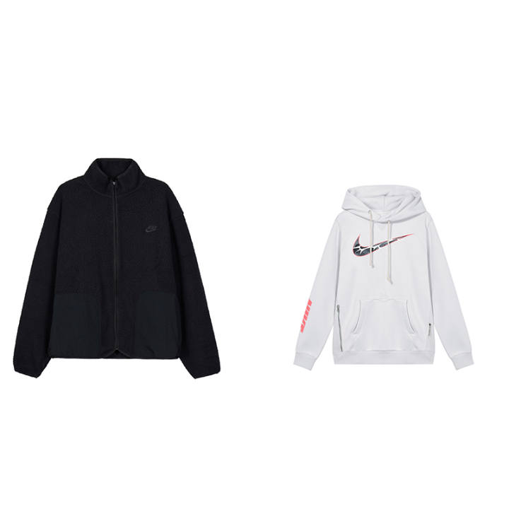 Nike Nike Casual Sportswear Unisex Stand Collar Thickened