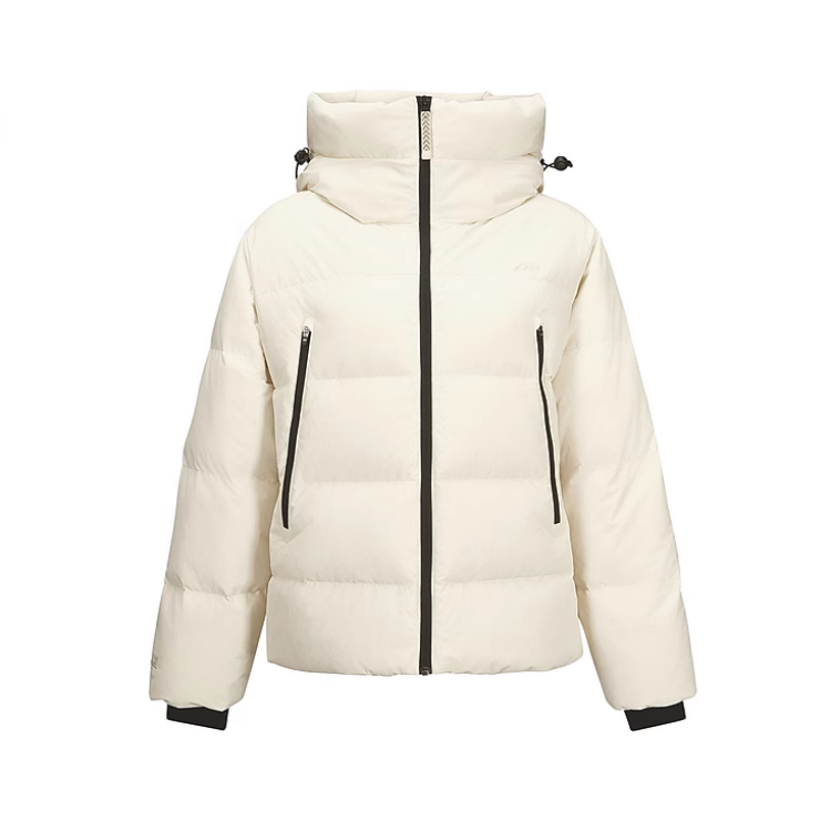 Skechers Wilderness Outdoor Collection Down Jacket Women's Egg White Color