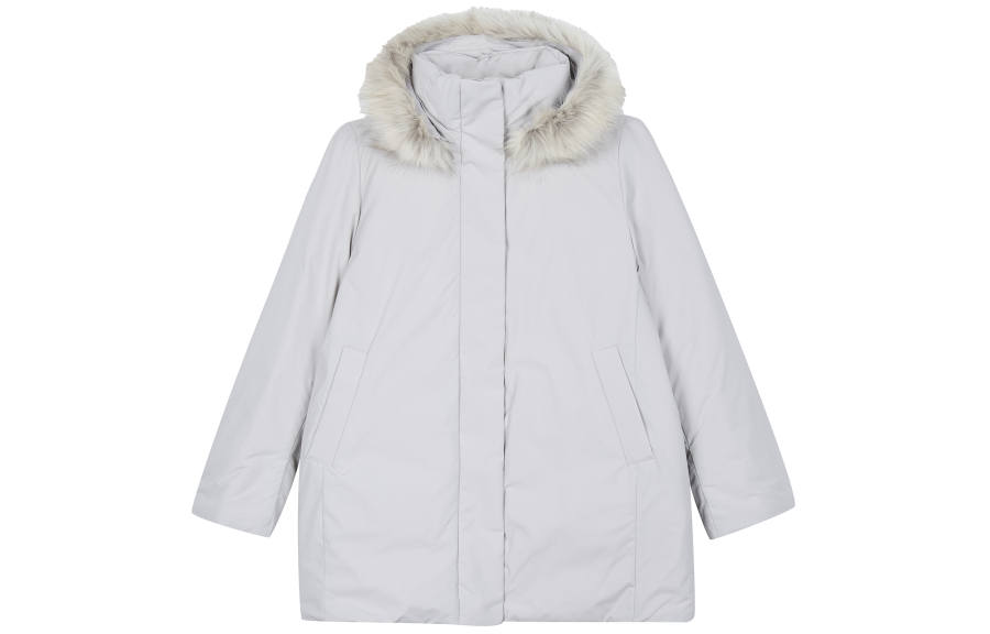 UNIQLO Down Jacket Women's Mist Gray