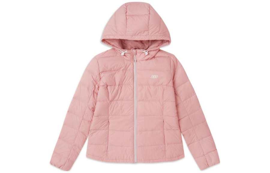 Skechers Down Jacket Women's Pink