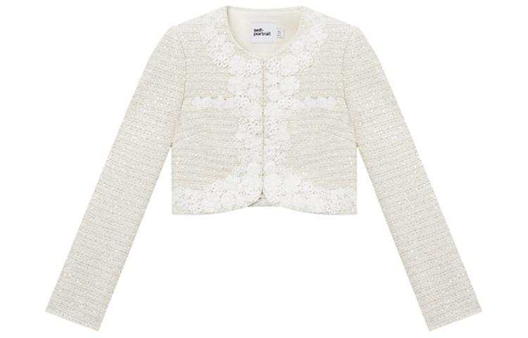 Self-portrait Self portrait Knitwear Women's Ivory White